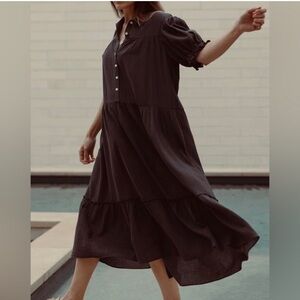 ISO - DO NOT BUY Esby pippa dress size medium in washed black or seafoam